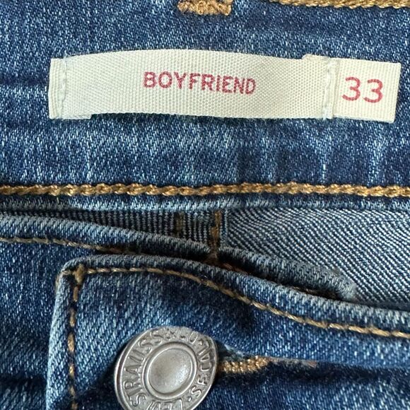Levis Womens Boyfriend Jeans. Mid-rise. Size 33x27 - 16 - Picture 5 of 8